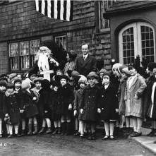 Coolidges and Santa at The Beeches November 24 1930