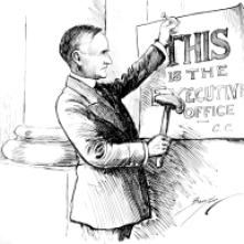 Cartoon by Charles Berryman, February 12, 1924