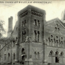 First Congregational Church, 10th G. Sts Washington, DC