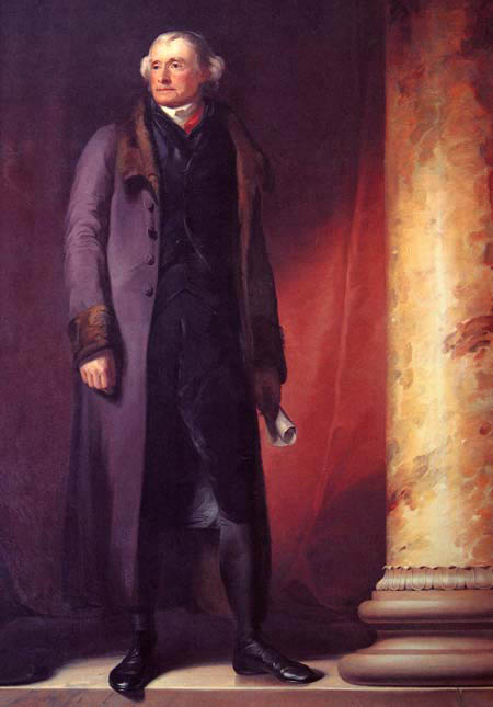 Jefferson by Thomas Sully, 1821-22