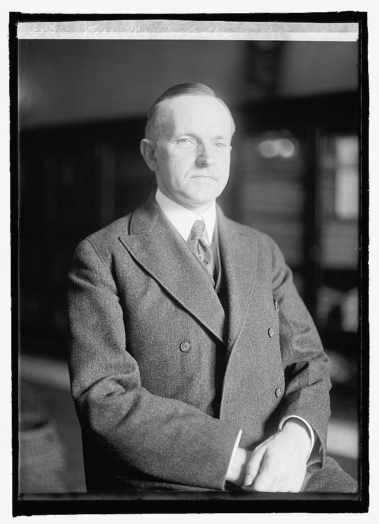21835v Vice President Coolidge 1921