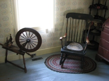 One of the striking things about the homes at Plymouth are the original furnishings belonging to the Coolidge family, carefully preserved on site.