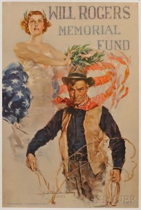 howard-chandler-christy-will-rogers-memorial-fund-lithograph-poster