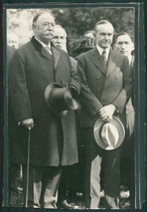 Taft and Coolidge together again. They would enter 1929 as the only two surviving members of the unofficial Ex-President's Club. Unfortunately, Taft would depart in 1931 and Coolidge in 1933.