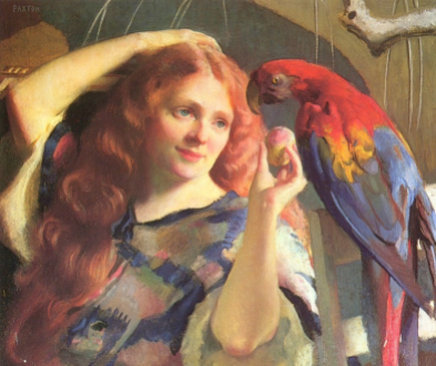 Reddy and Macaw, 1918.