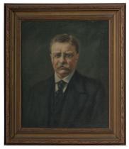 Portrait of Theodore Roosevelt, completed posthumously, 1921.