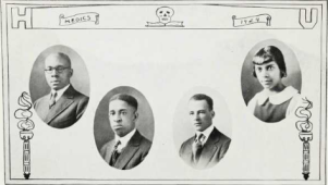 Medical School Graduates (1924): James Copeland, Daniel W. Davis, Melvin Davis, Lena Edwards