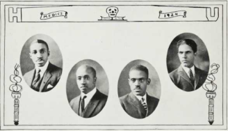 Medical School Graduates (1924): George Garnett, Quincy A. Gladden, William Goodloe, Charles M. Harris
