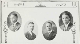 Medical School Graduates (1924): John Harris, Edward Howell, Albert Hughes, William Jefferson