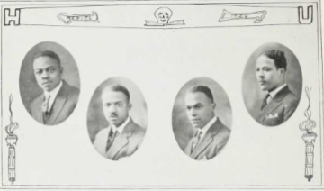 Medical School Graduates (1924): William Padgett, Russell Rice, Leo Robinson, Ogbon Simmons