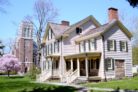 The Manse (parsonage) in Caldwell, New Jersey, where Cleveland was born.