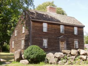 The farmhouse of Deacon John, where the 2nd president was born.