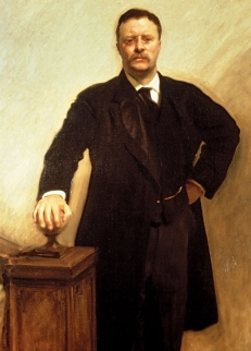 Theodore Roosevelt (1858-1919) by John Singer Sargent, 1903.