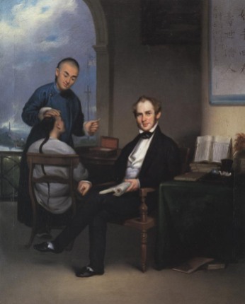 Dr. Peter Parker (1804-1888) brought his heart for the Chinese and his knowledge of opthamology to serve, not be served. Chinese artist Lam Qua painted this portrait.